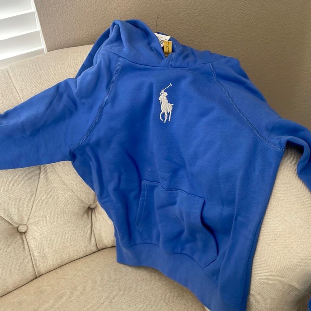 Kids blue hoodie